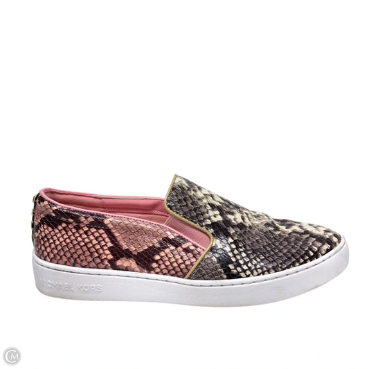Shoes Flats By Michael By Michael Kors In Snakeskin Print, Size: 8.5