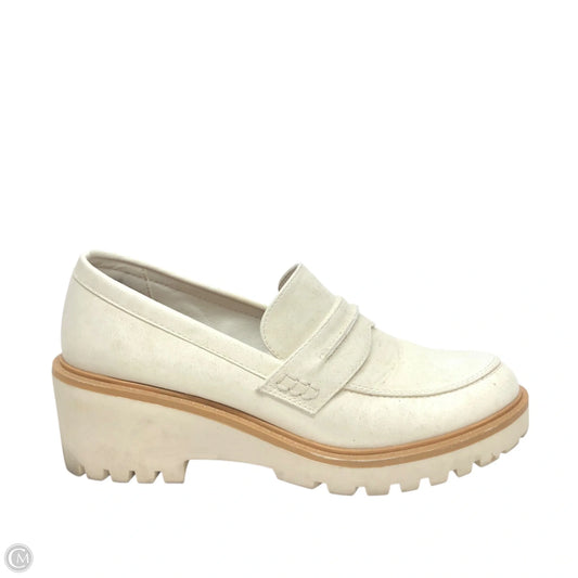 Shoes Heels Platform By Maurices In Beige, Size: 8