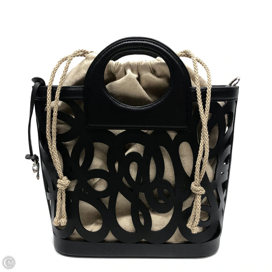 Handbag Leather By Brighton, Size: Large