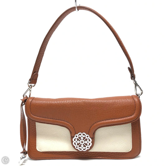 Handbag Leather By Brighton, Size: Medium
