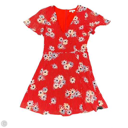 Dress Casual Short By Madewell In Red, Size: 2