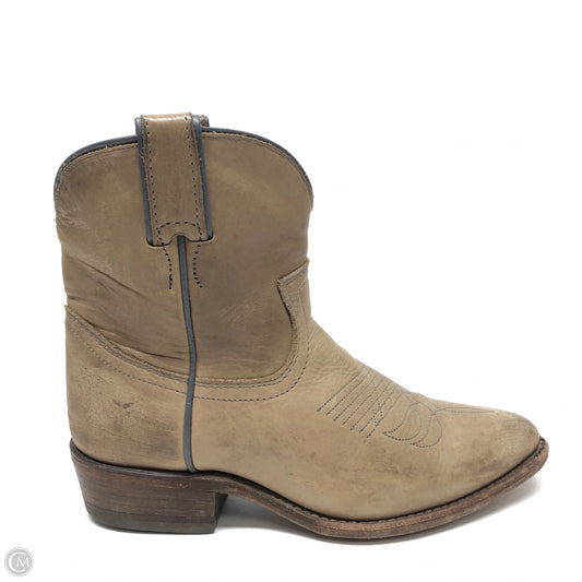 Boots Designer By Frye In Taupe, Size: 6.5
