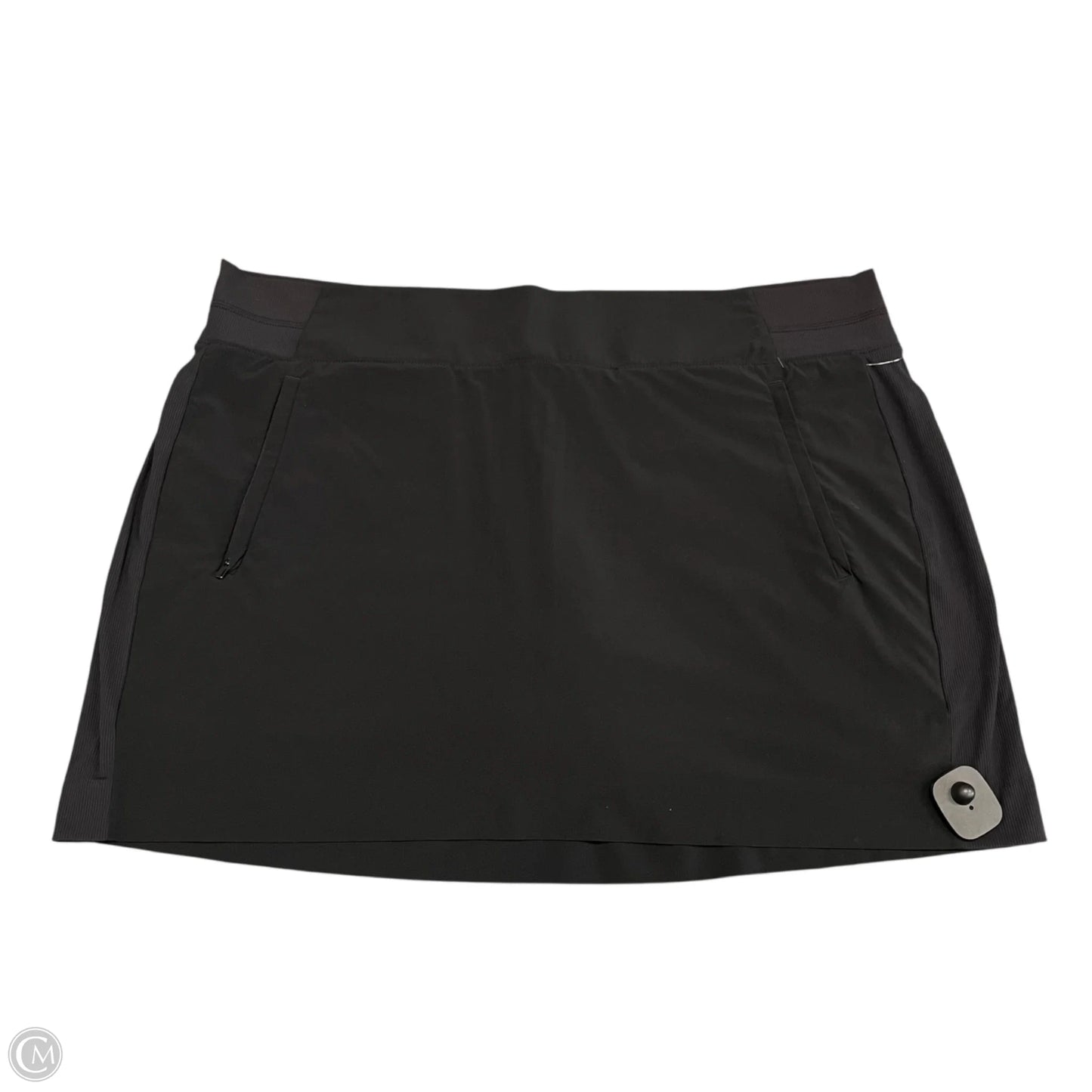 Athletic Skort By Athleta In Black, Size: 22