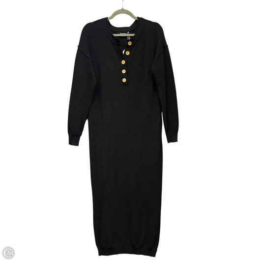 Dress Sweater By Cme In Black, Size: S