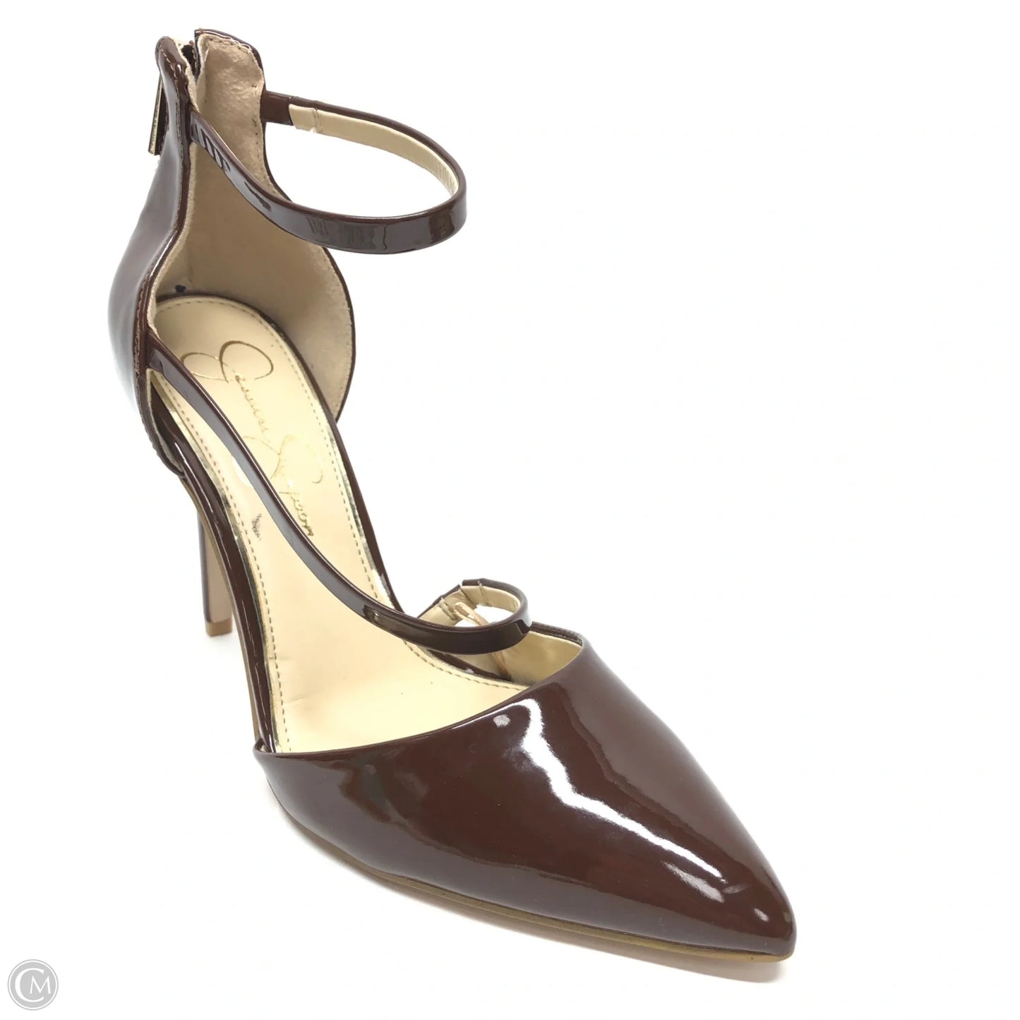 Shoes Heels Stiletto By Jessica Simpson In Brown, Size: 8.5