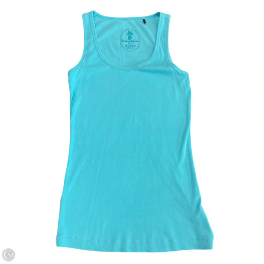 Tank Top By Tommy Bahama In Aqua, Size: Xs