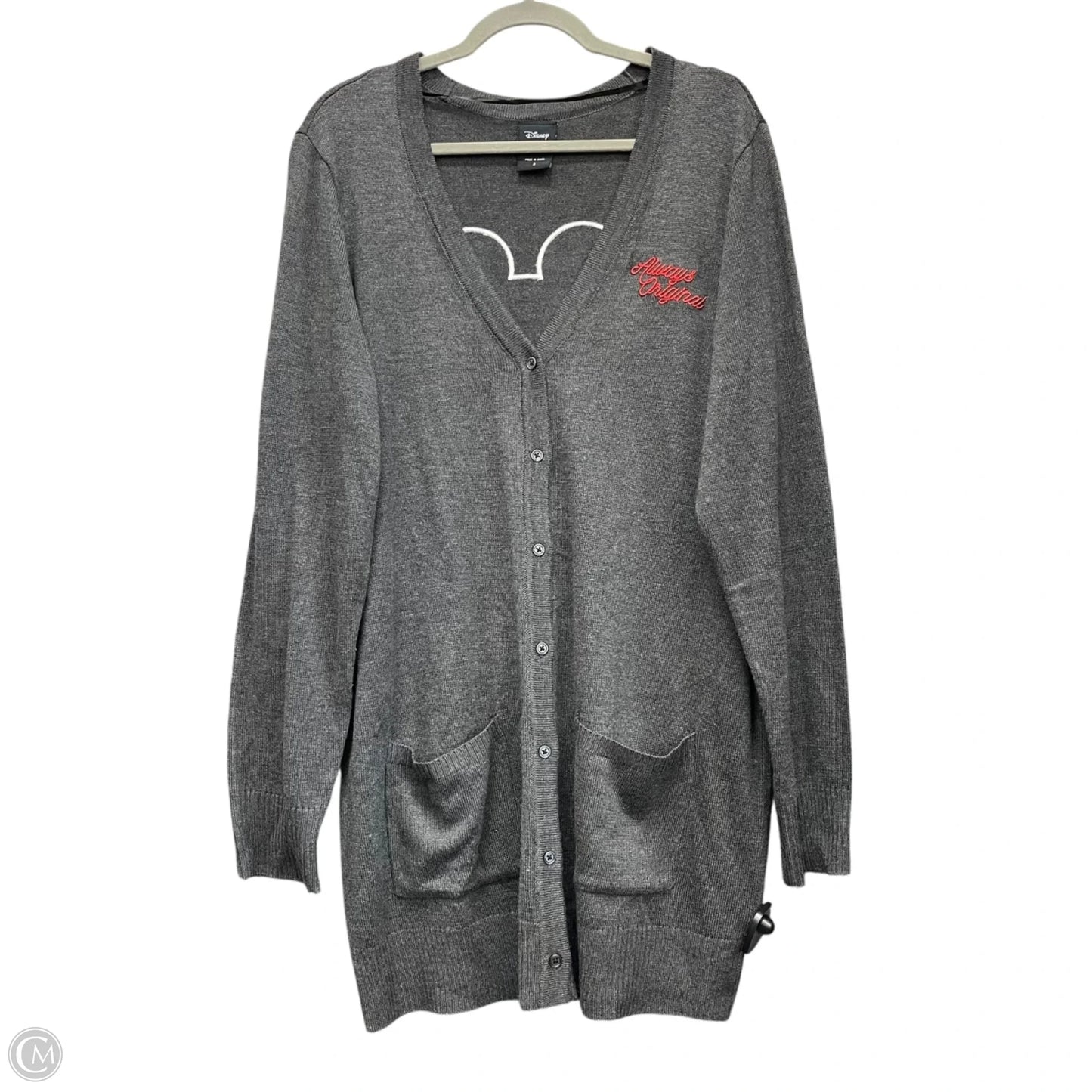 Sweatshirt Crewneck By Disney Store In Grey, Size: 3x