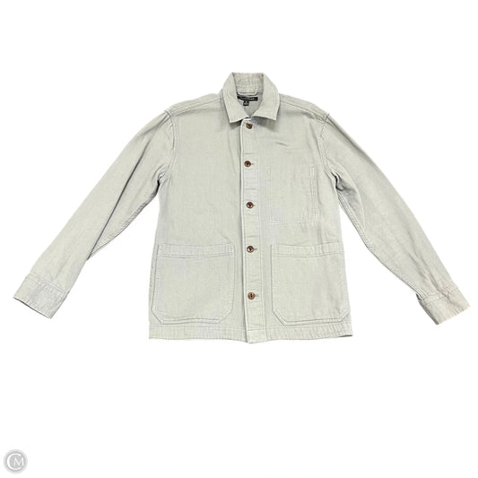 Jacket Utility By Banana Republic In Grey, Size: S