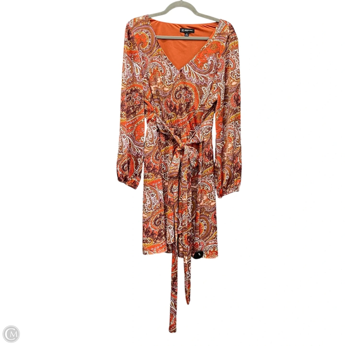 Dress Casual Short By Inc In Orange, Size: 14