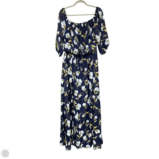 Dress Casual Maxi By Fashion Nova In Floral Print, Size: 1x
