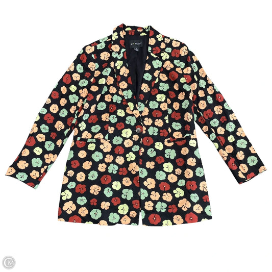 Blazer By Bp In Floral Print, Size: Xl
