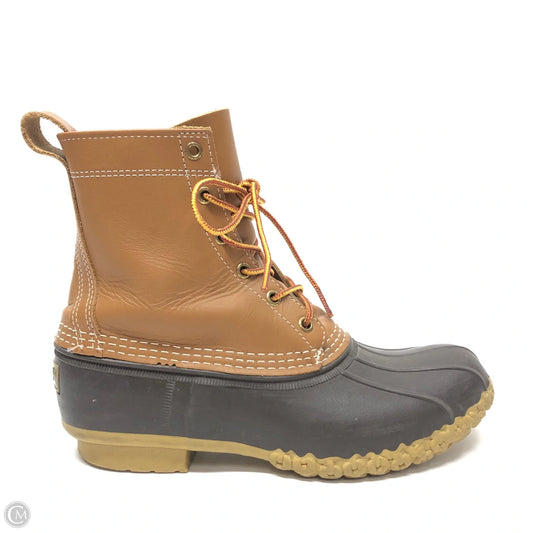 Boots Rain By L.l. Bean In Brown, Size: 9.5
