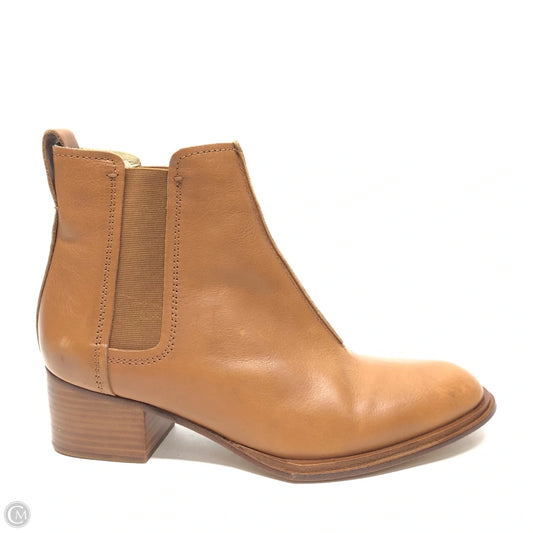 Boots Ankle Heels By Rag And Bone In Brown, Size: 8.5