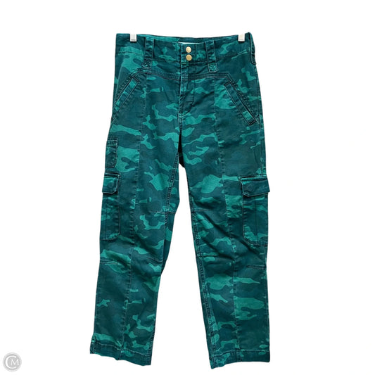 Pants Cropped By Anthropologie In Teal, Size: 2