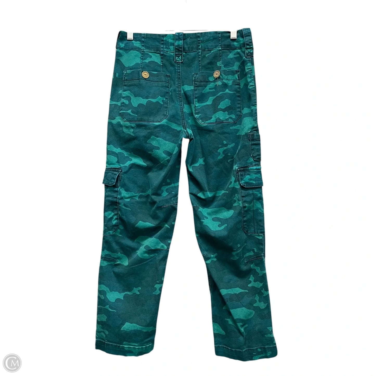 Pants Cropped By Anthropologie In Teal, Size: 2