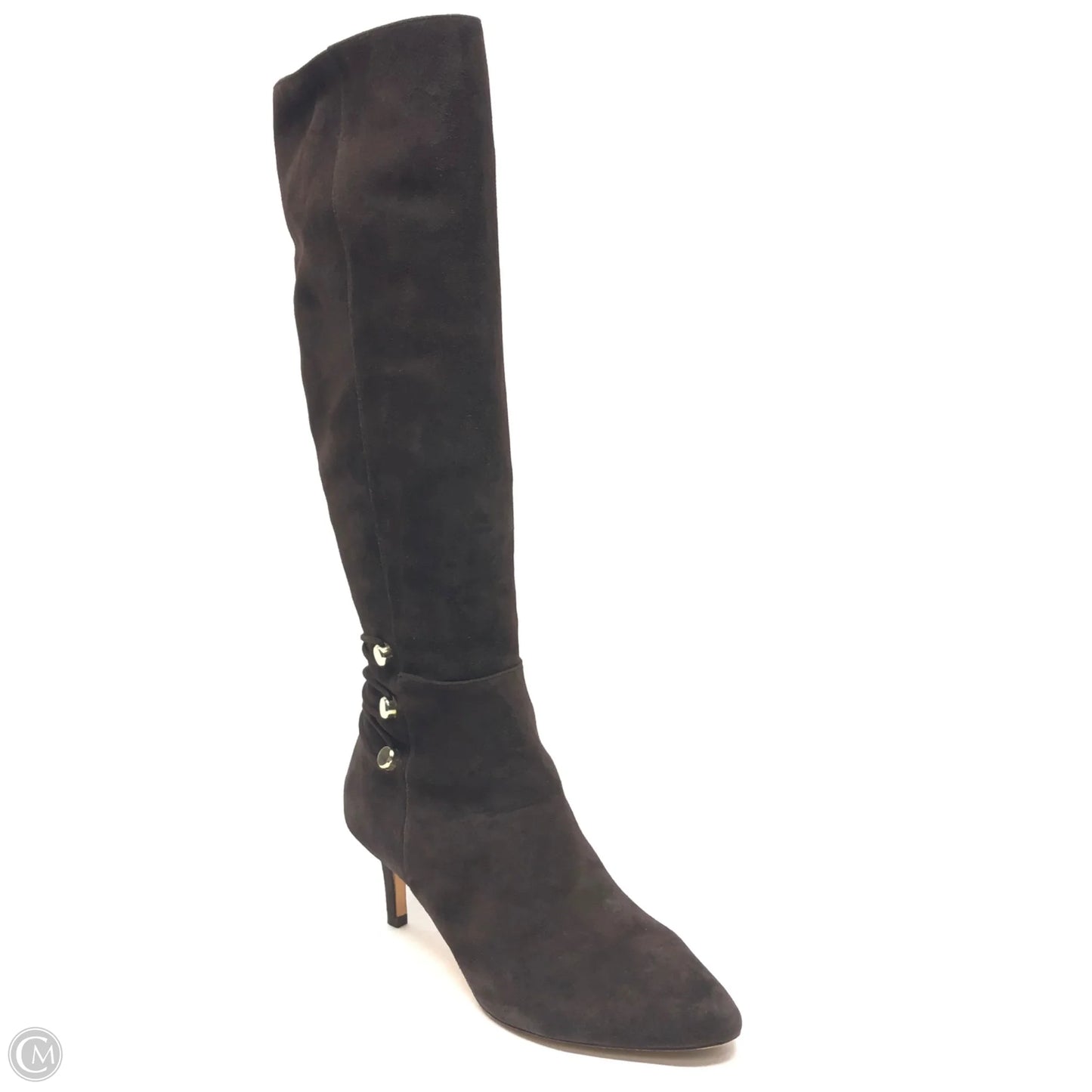 Boots Knee Heels By Antonio Melani In Brown, Size: 8.5