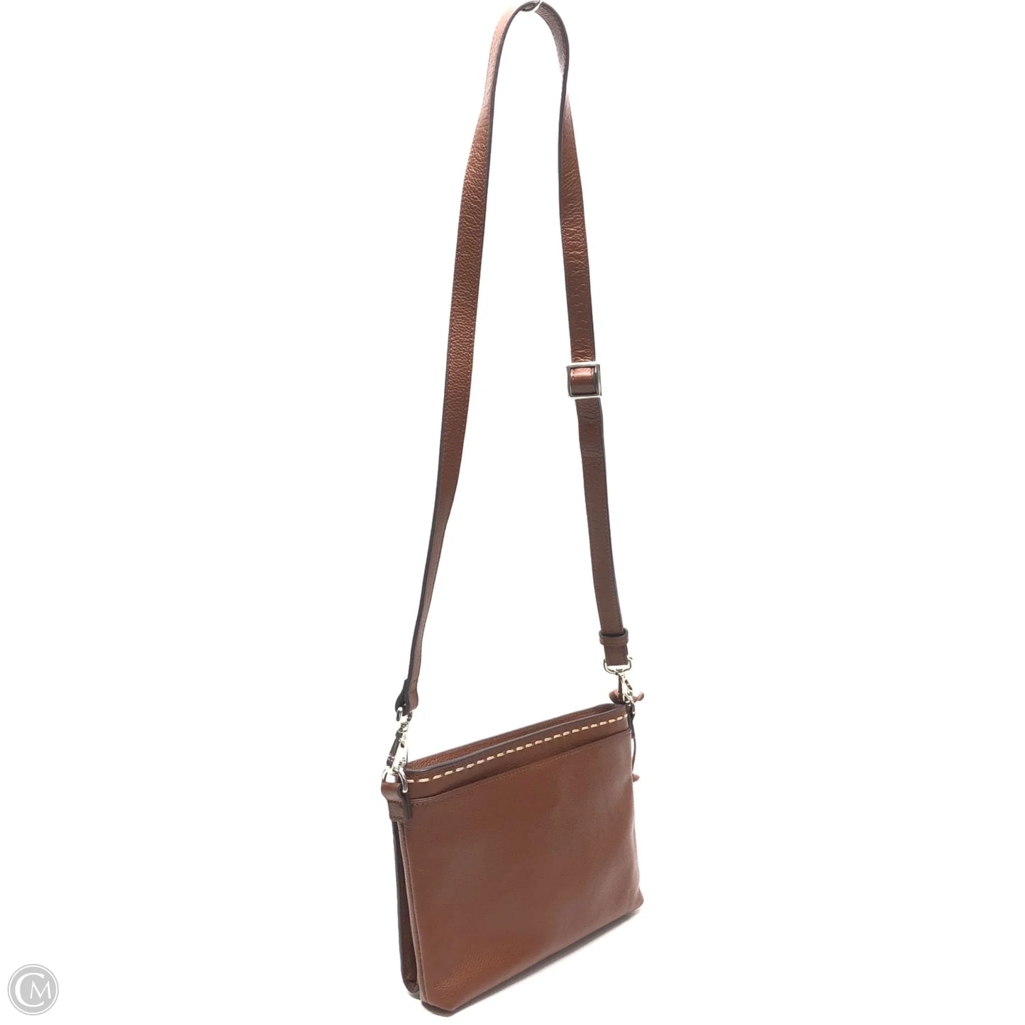 Crossbody Leather By Brighton, Size: Medium