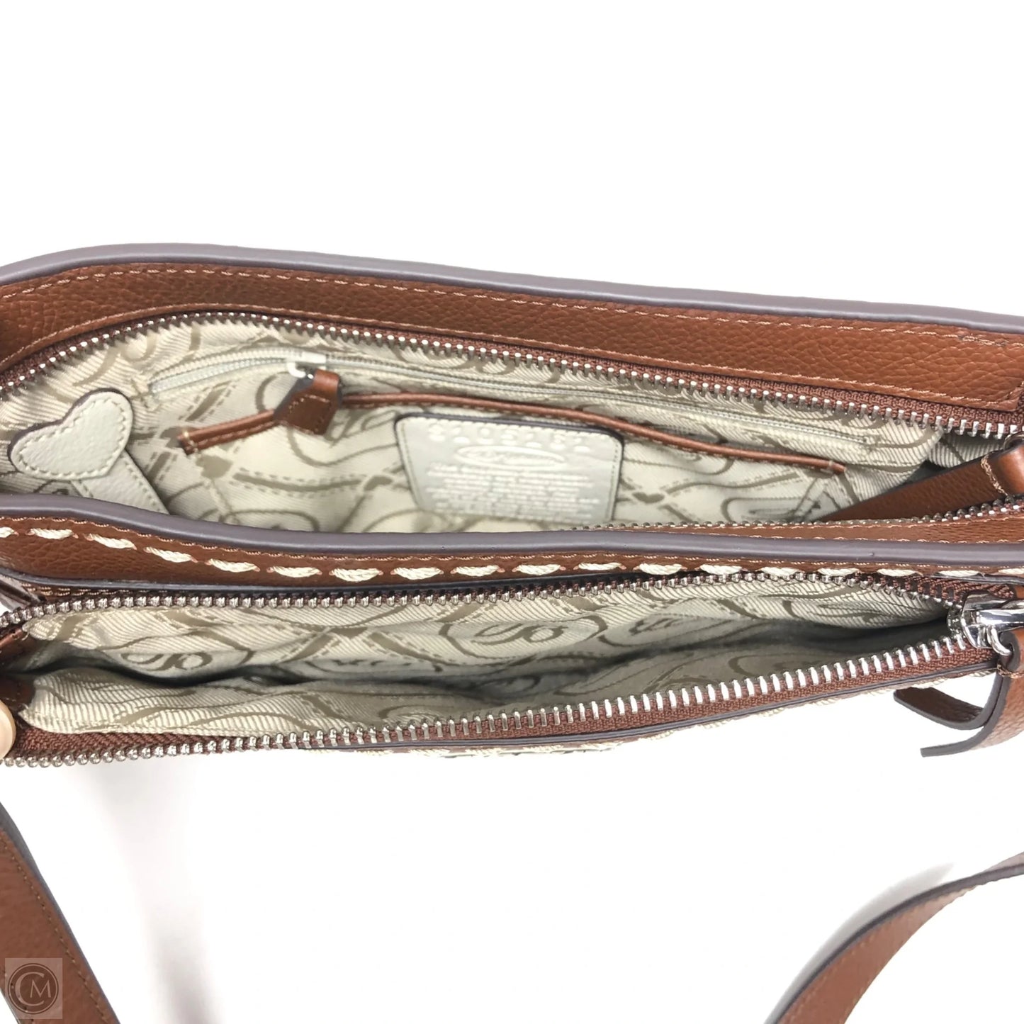 Crossbody Leather By Brighton, Size: Medium