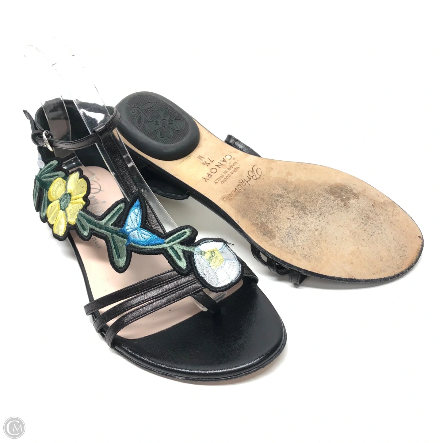 Sandals Flats By Brighton In Black, Size: 7.5