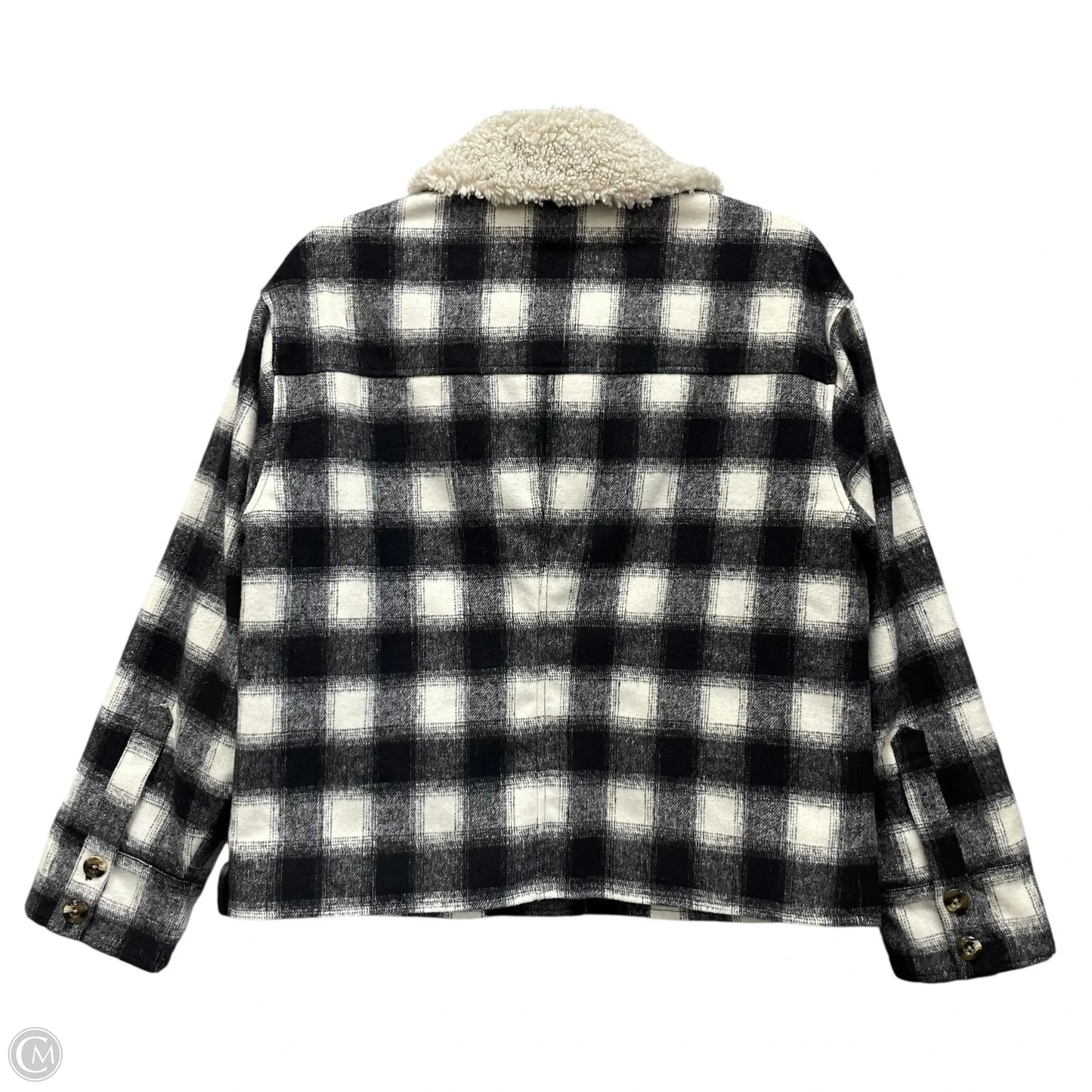 Jacket Other By Sundance In Black & Cream, Size: S