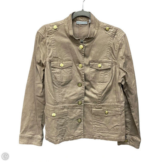 Jacket Other By Chicos In Tan, Size: M