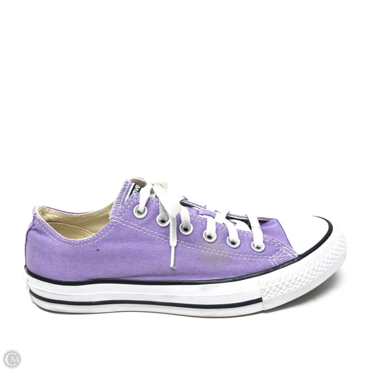 Shoes Sneakers By Converse In Purple, Size: 8