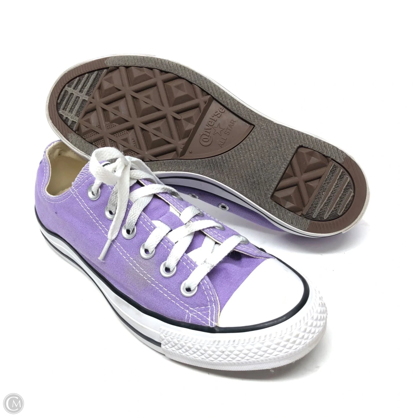 Shoes Sneakers By Converse In Purple, Size: 8