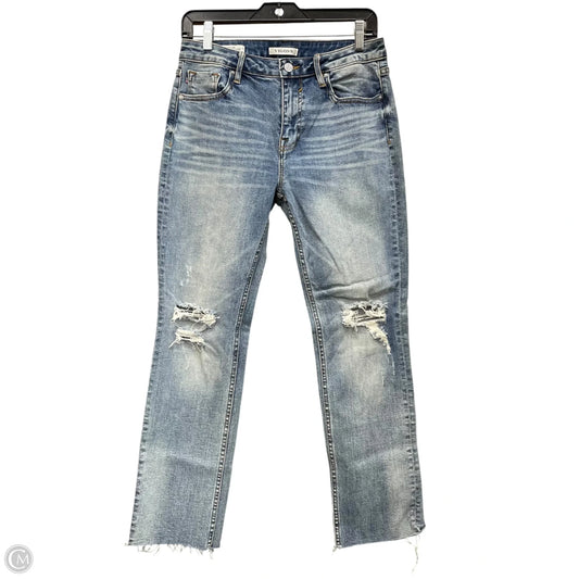 Jeans Straight By Vigoss In Blue Denim, Size: 6
