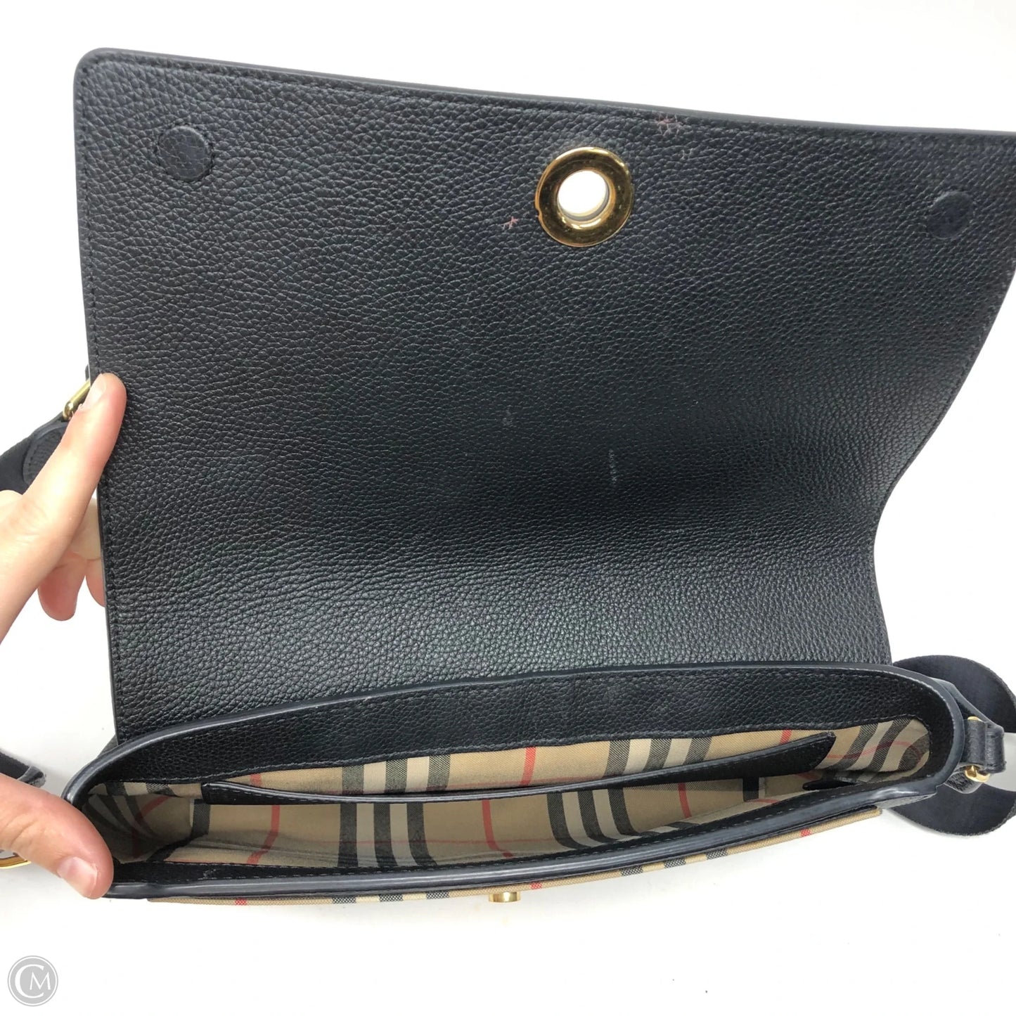 Crossbody Luxury Designer By Burberry, Size: Medium
