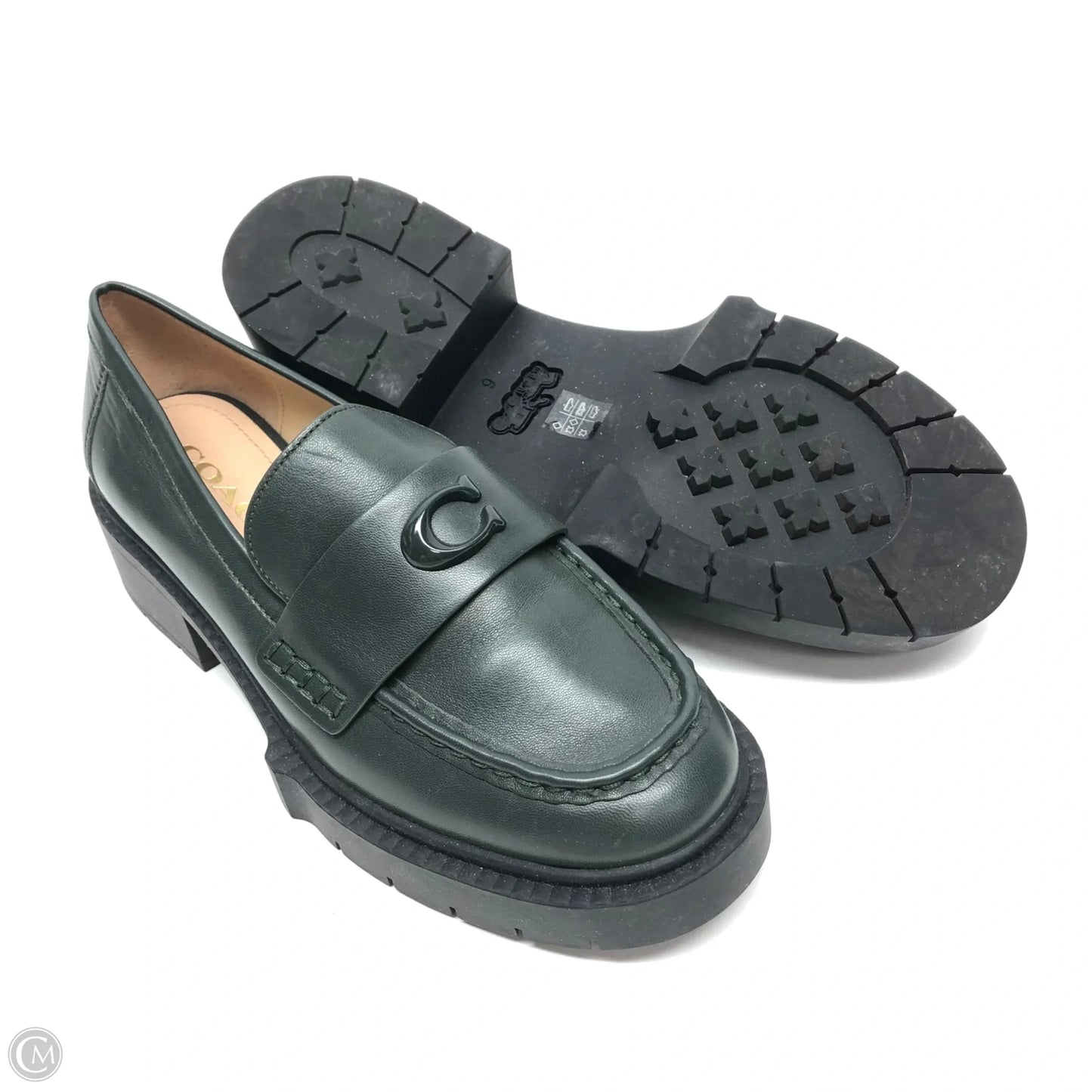 Shoes Designer By Coach In Green, Size: 6
