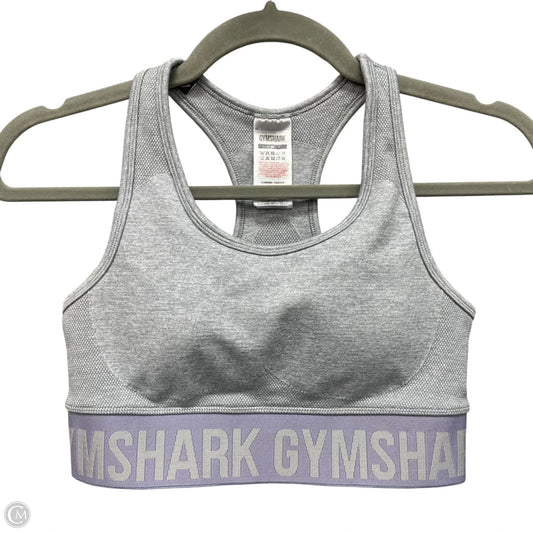 Athletic Bra By Gym Shark In Grey, Size: M