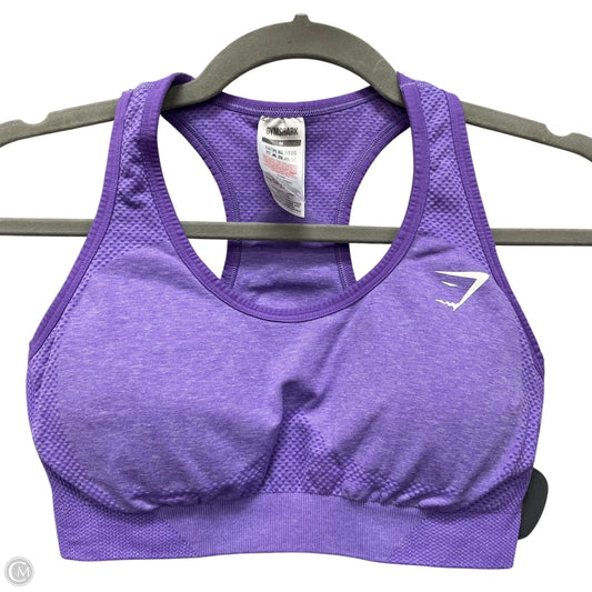 Athletic Bra By Gym Shark In Purple, Size: M