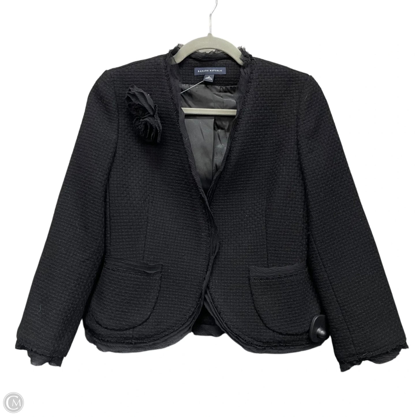 Blazer By Banana Republic In Black, Size: 2