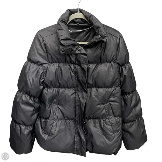 Jacket Puffer & Quilted By Gap In Black, Size: M