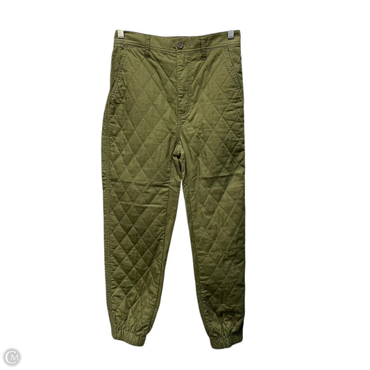 Pants Joggers By Madewell In Green, Size: Xxs