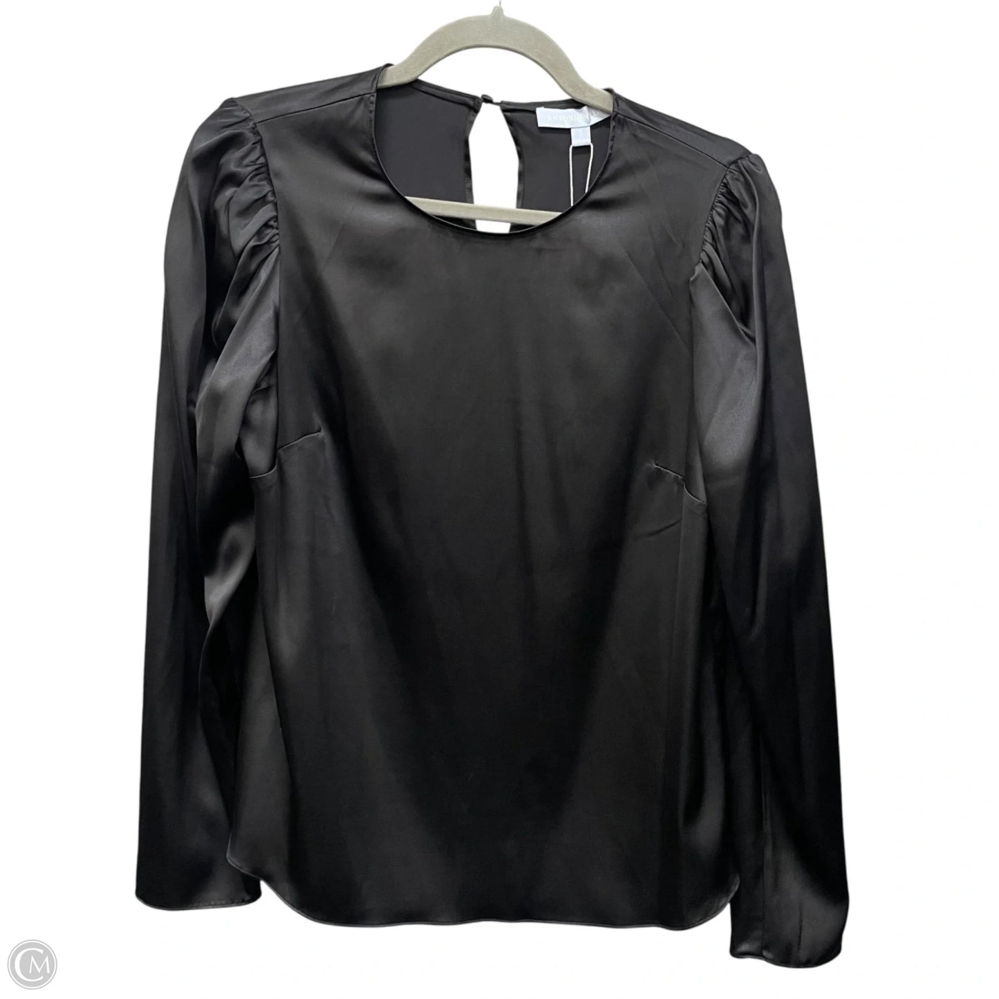 Blouse Long Sleeve By Antonio Melani In Black, Size: S
