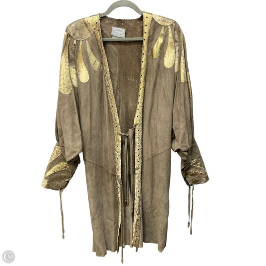 Cardigan By Cma In Tan, Size: S