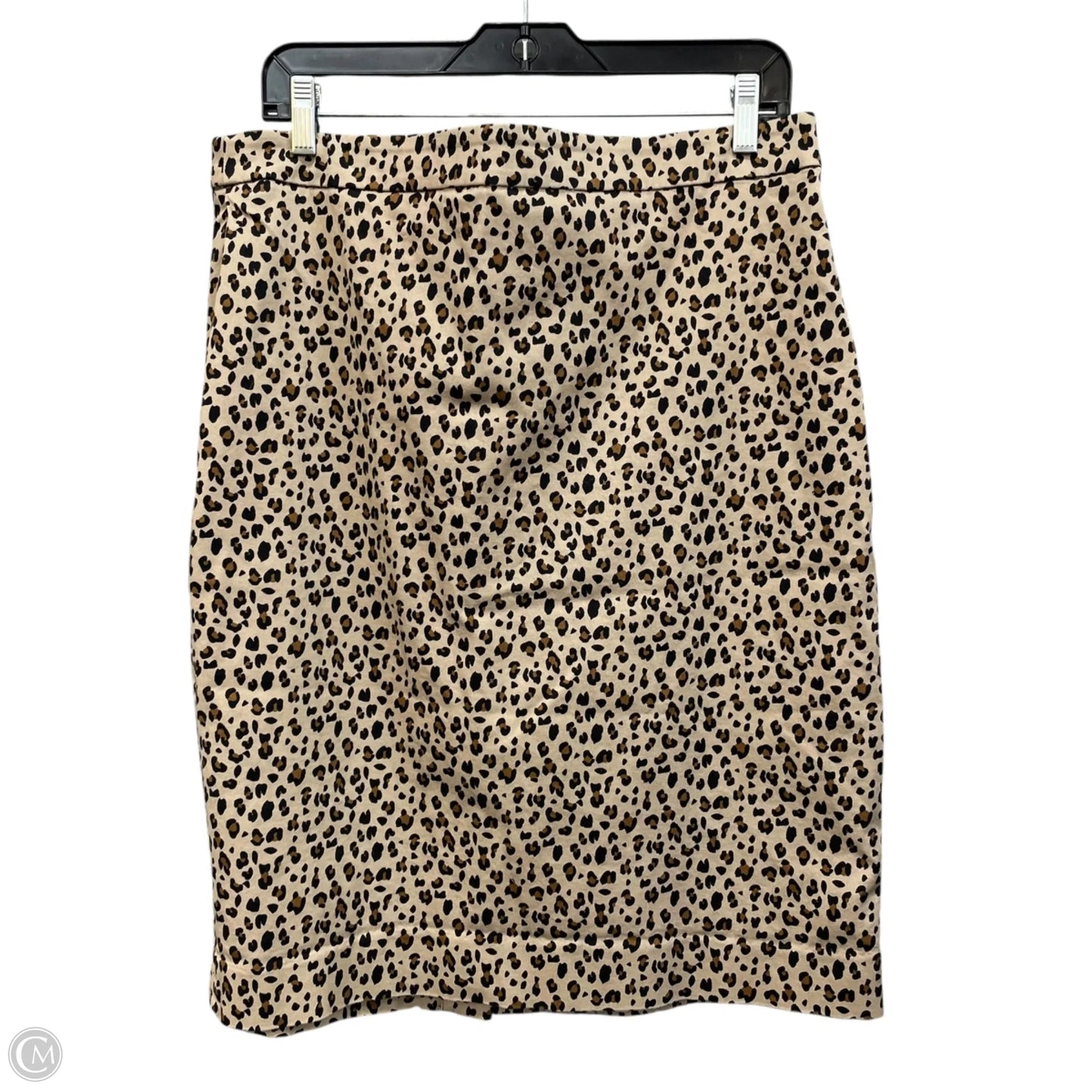 Skirt Midi By J. Crew In Leopard Print, Size: 16