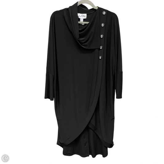 Tunic Long Sleeve By Joseph Ribkoff In Black, Size: 12