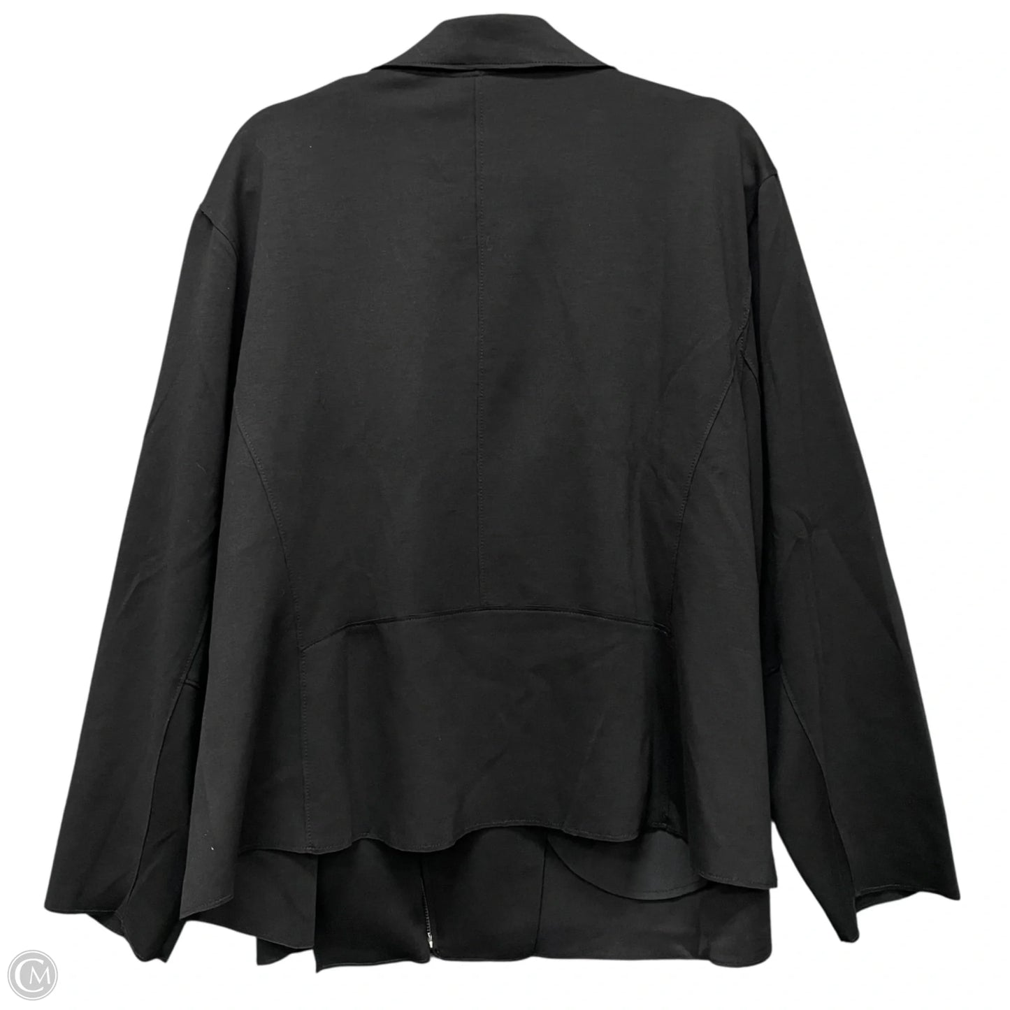 Jacket Moto By Anne Klein In Black, Size: 3x
