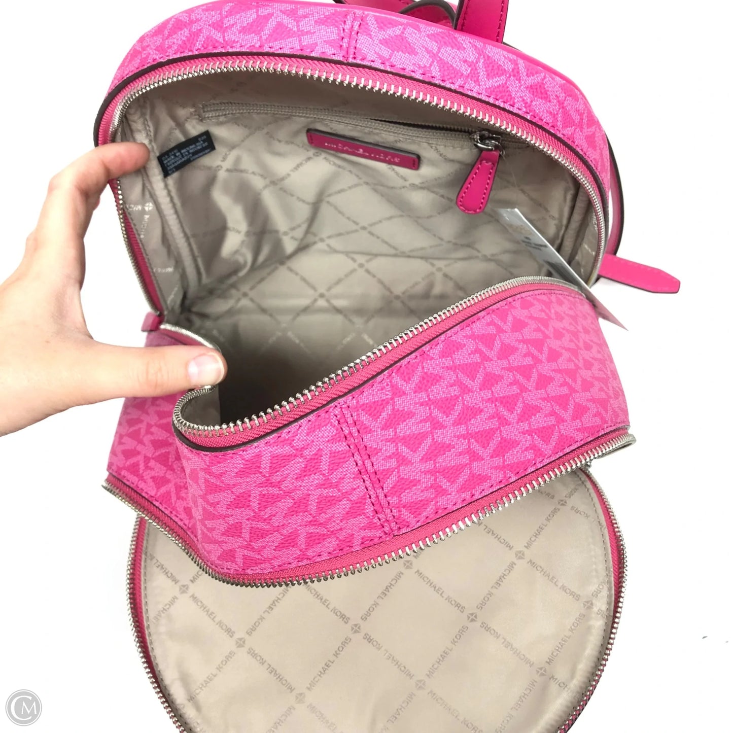 Backpack Designer By Michael Kors, Size: Large