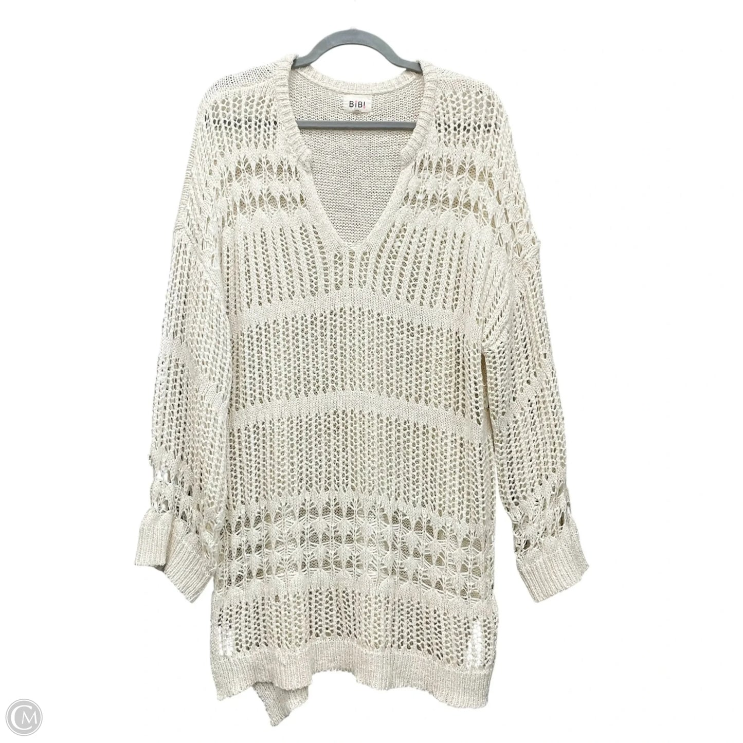 Sweater By Bibi In Beige, Size: Xl
