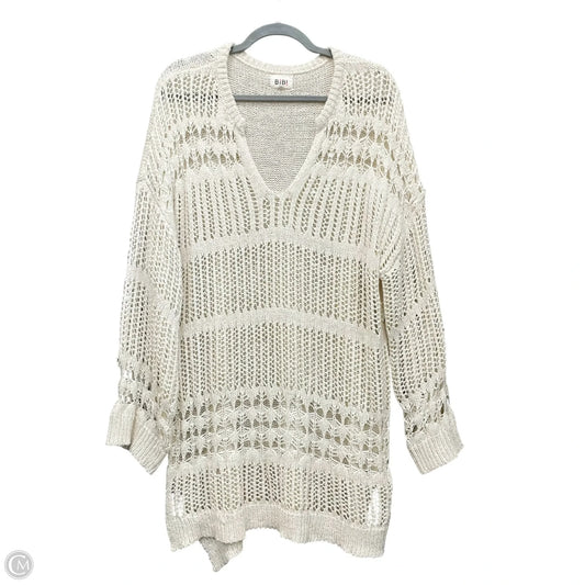 Sweater By Bibi In Beige, Size: Xl