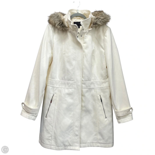 Coat Wool By Metaphor In Beige, Size: Xl