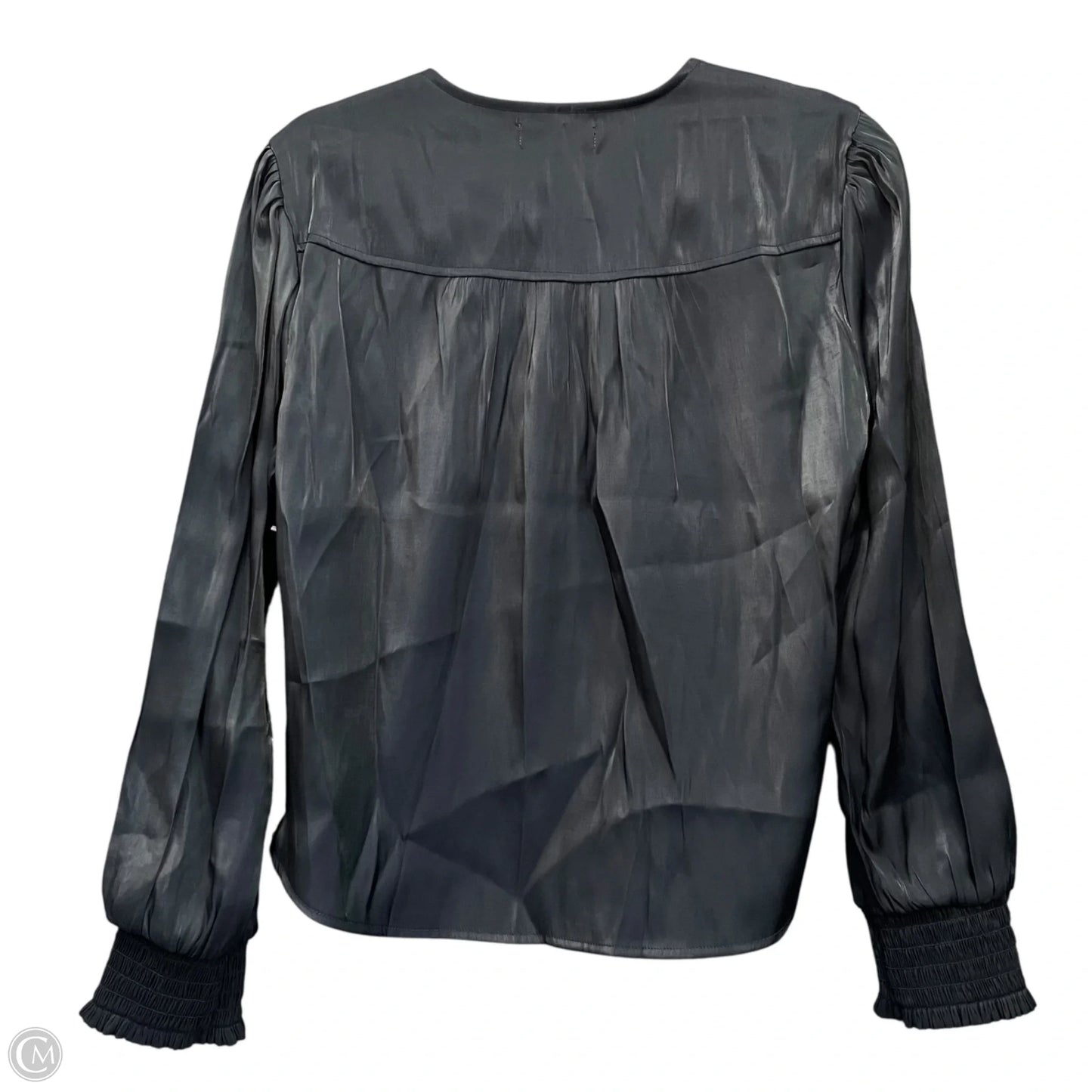 Blouse Long Sleeve By Cloth & Stone In Black, Size: S