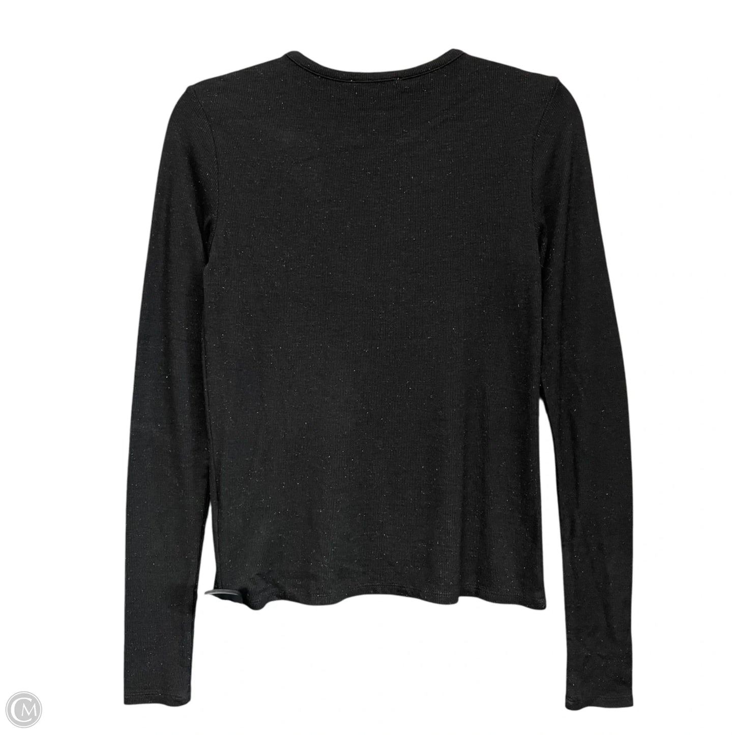 Top Long Sleeve By Splendid In Black, Size: S