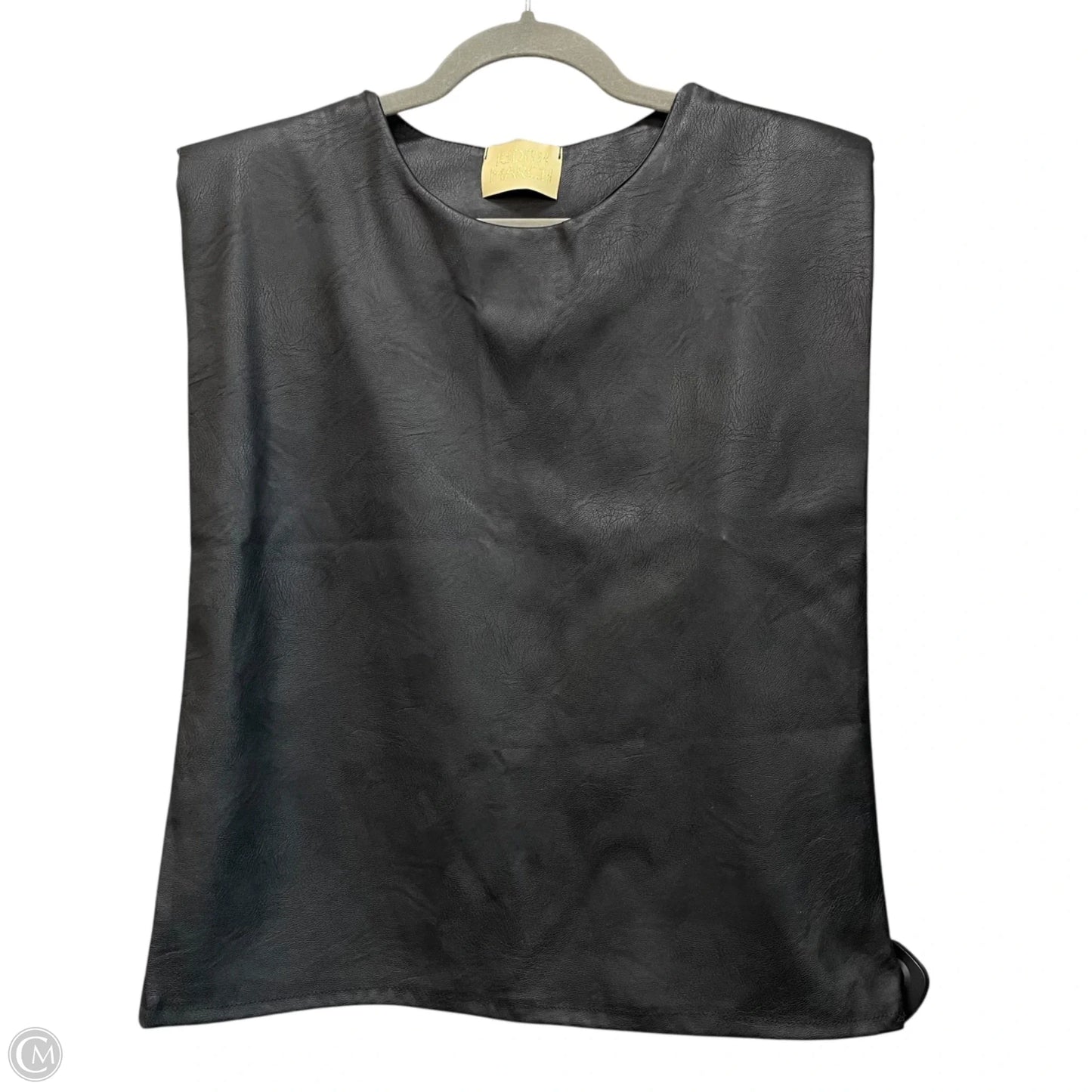 Top Sleeveless By Judith March In Black, Size: M