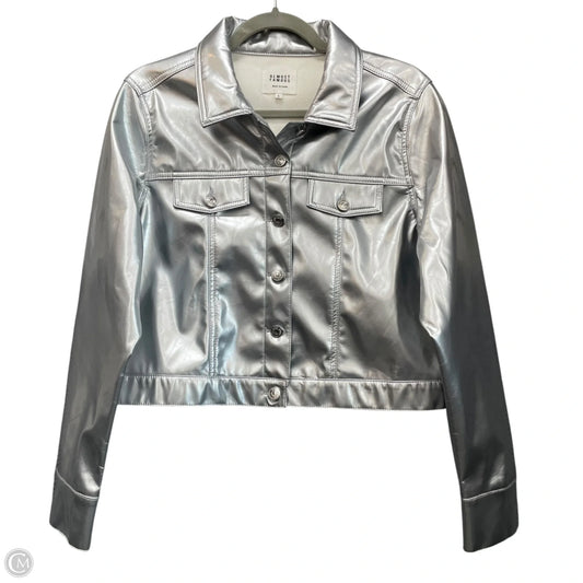 Jacket Other By Almost Famous In Silver, Size: L