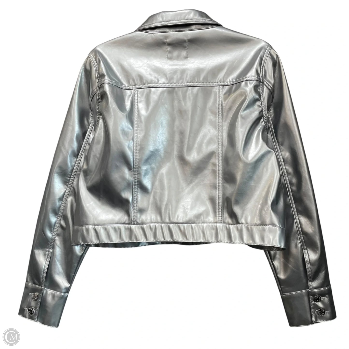 Jacket Other By Almost Famous In Silver, Size: L