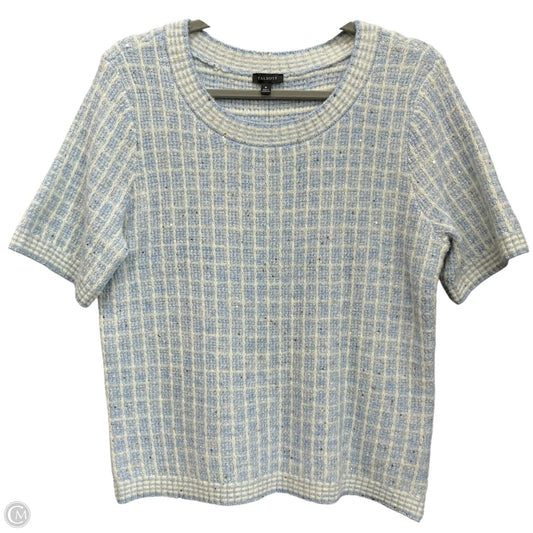 Sweater Short Sleeve By Talbots In Blue, Size: M